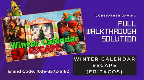 Eritacos Winter Calendar Escape